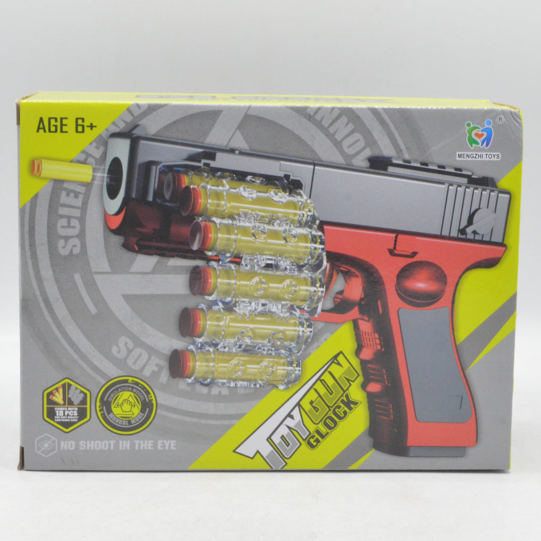 GLOCK GUN WITH SOFT EVA BULLETS - Trendytoys