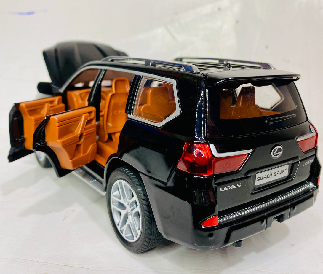 1:24 LEXUS LX570 ALLOY DIECAST MODEL Light And Sound - Trendytoys