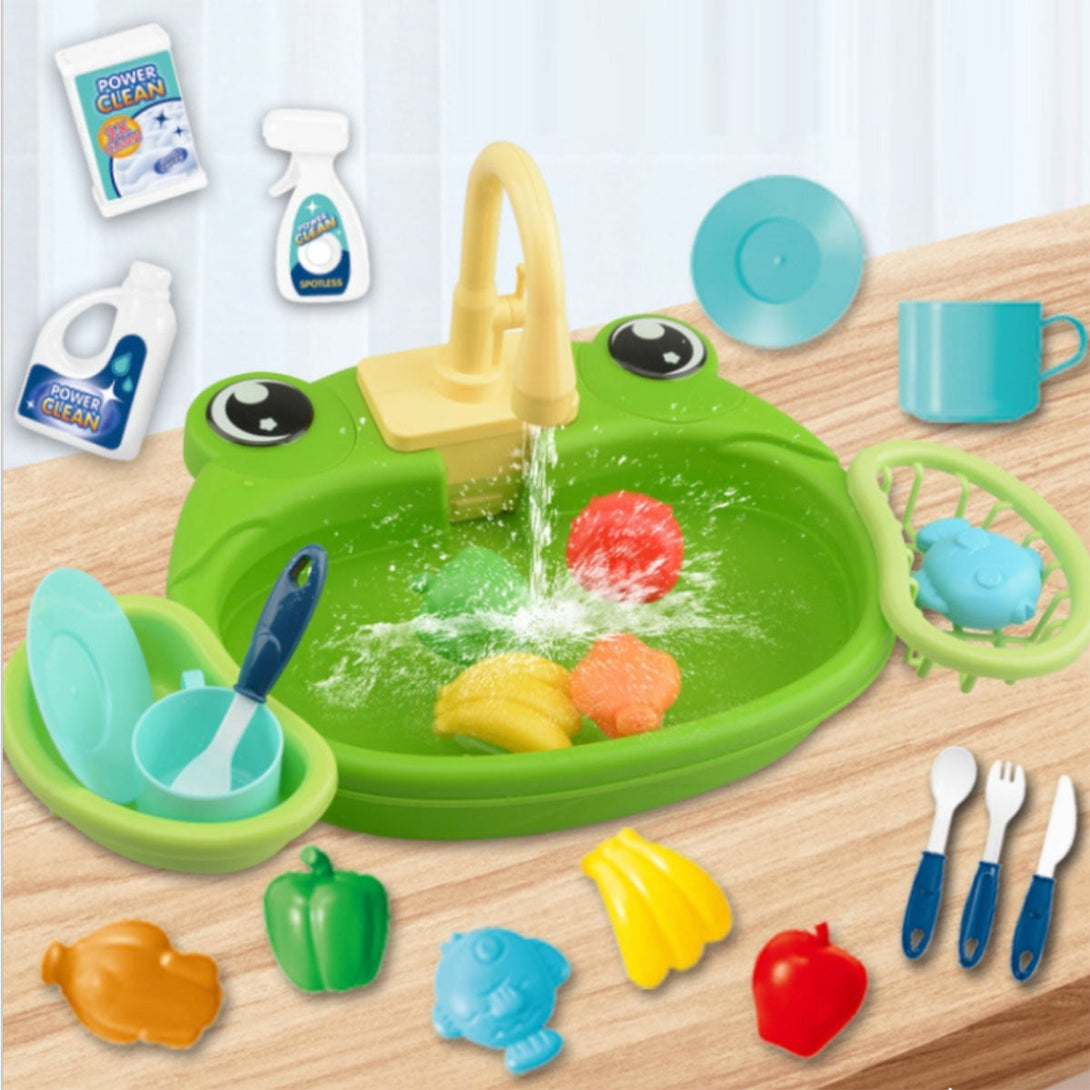 kitchen-electric-circulating-water-dishwashersink-toy-for-kids