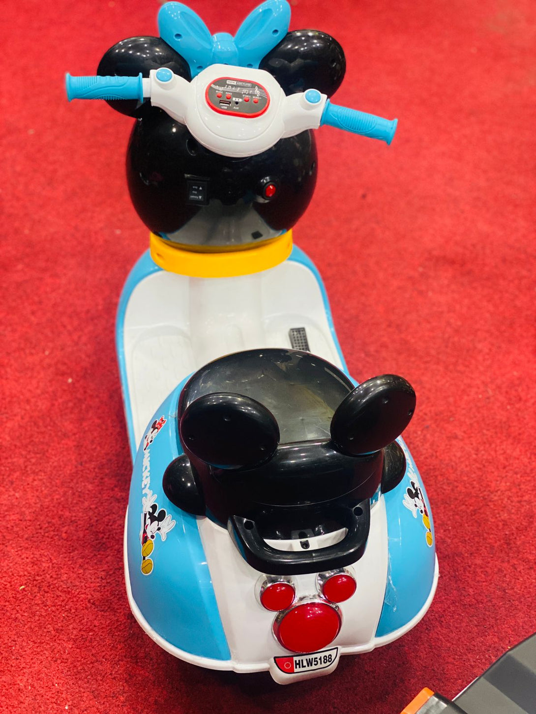 Junior Mickey Electric Ride-On Kids Scooter - Trendytoys