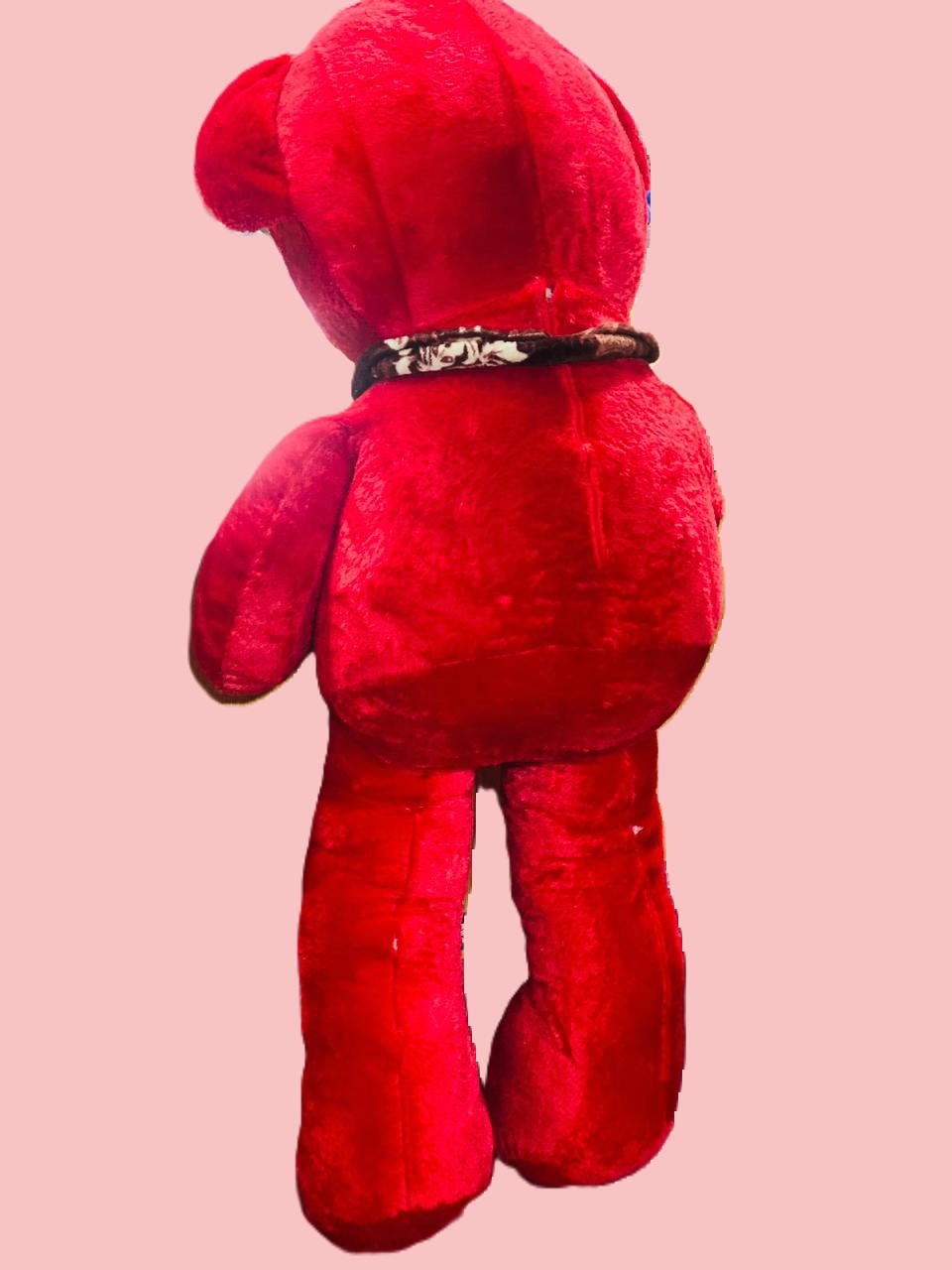 5.5 Feet Red Teddy Bear with Muffler - Trendytoys