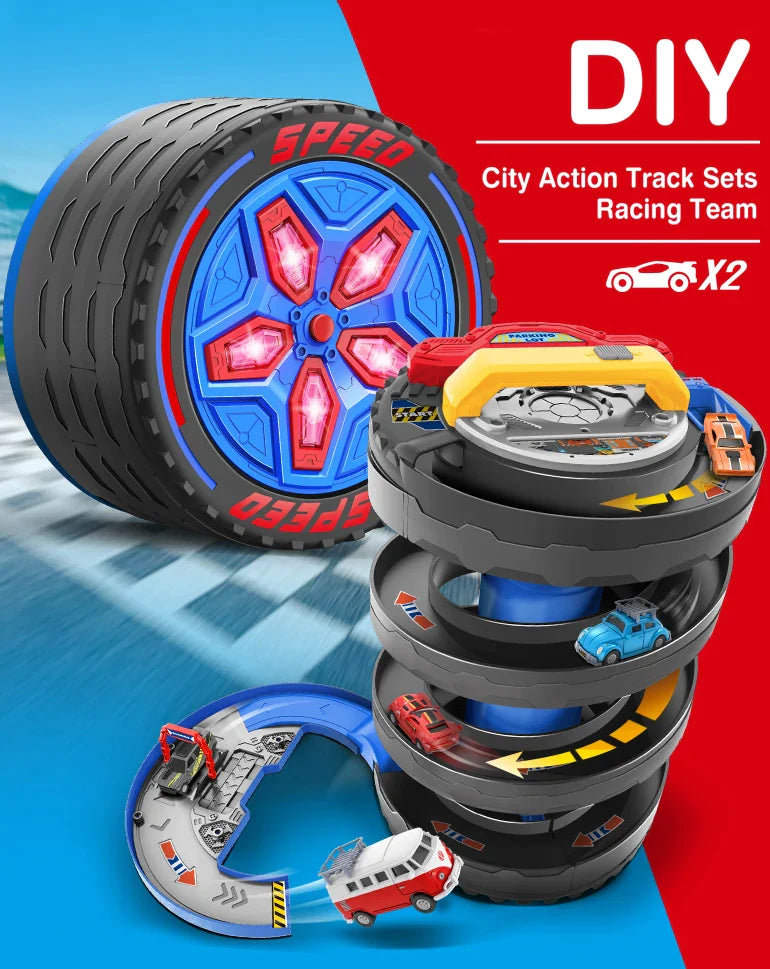 DIY City Action Wheel Track - Trendytoys