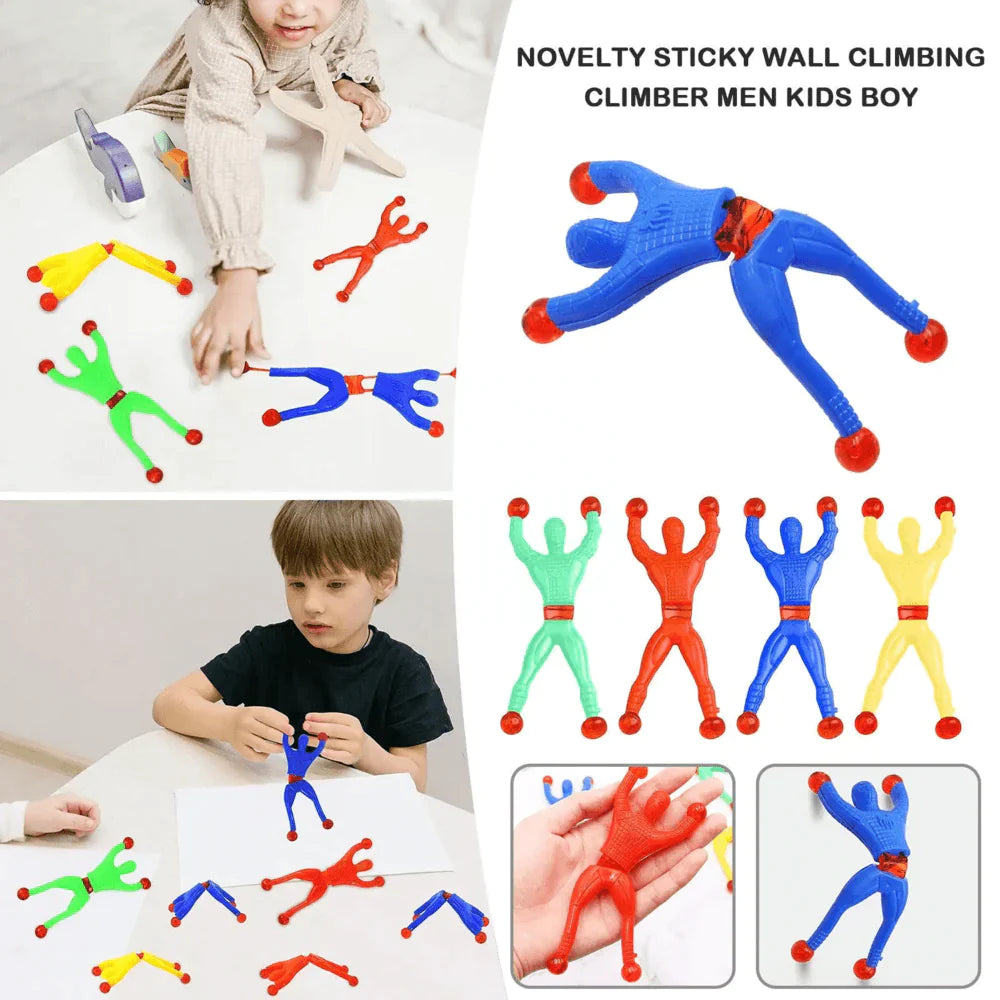 CLIMBING WALL SPIDERS FOR KIDS - Trendytoys