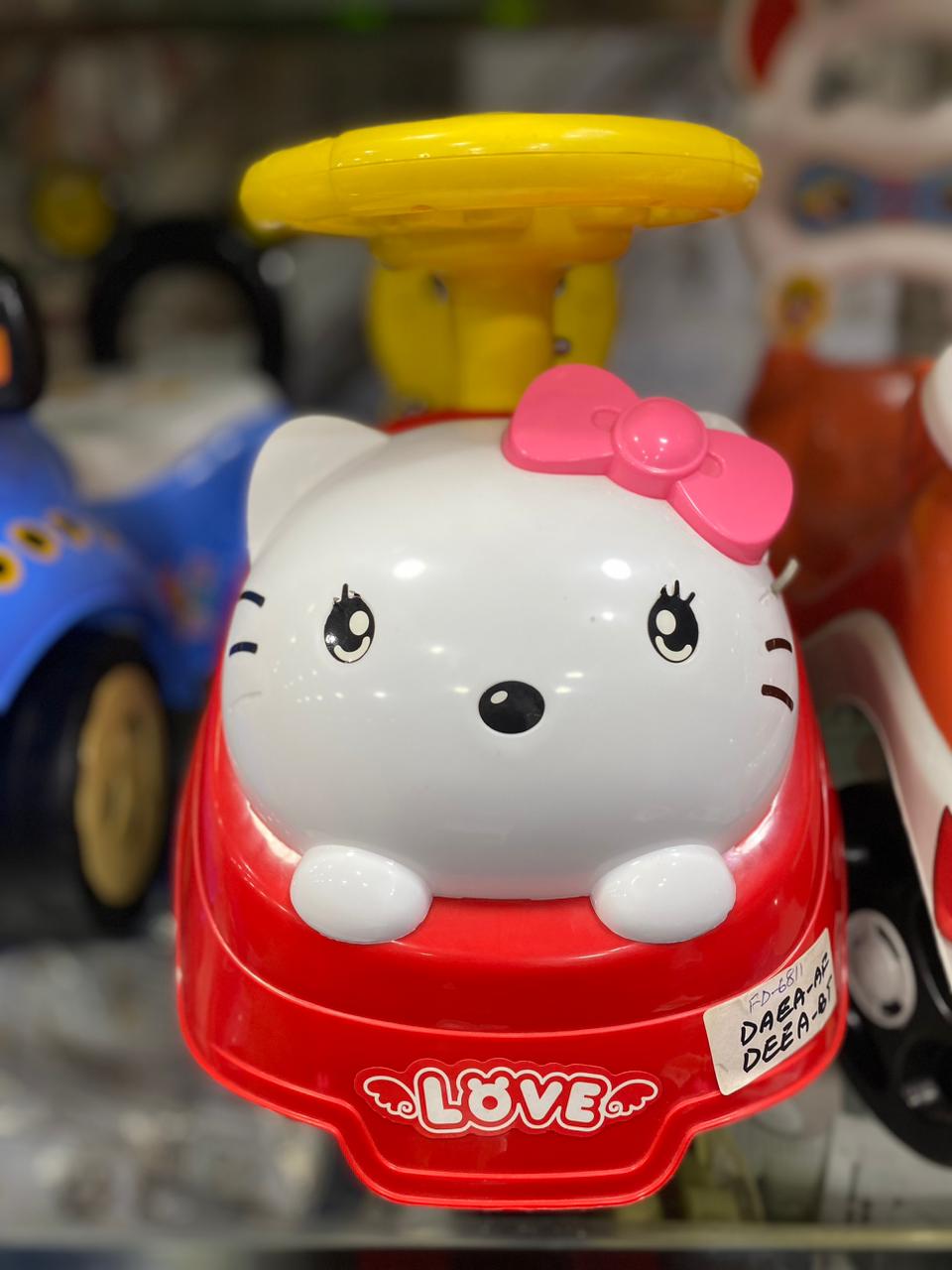 Hello Kitty Children Ride On Push Car - Trendytoys