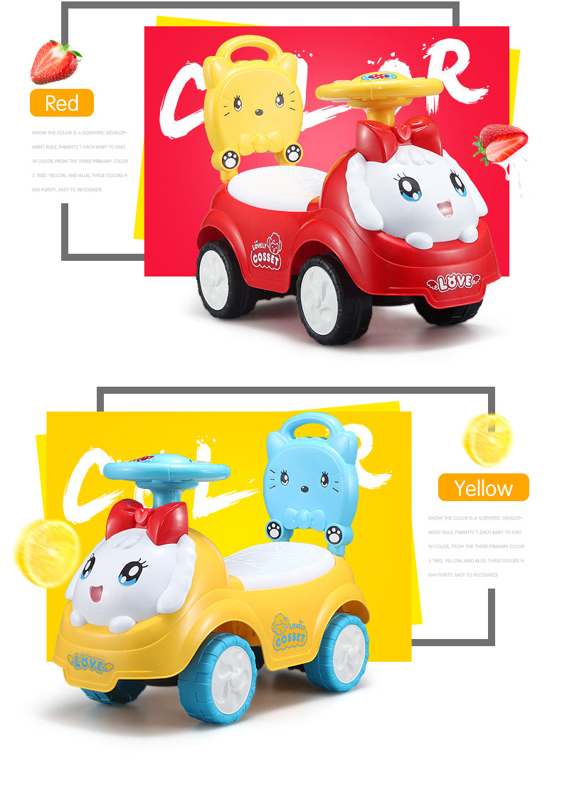 Hello Kitty Children Ride On Push Car - Trendytoys