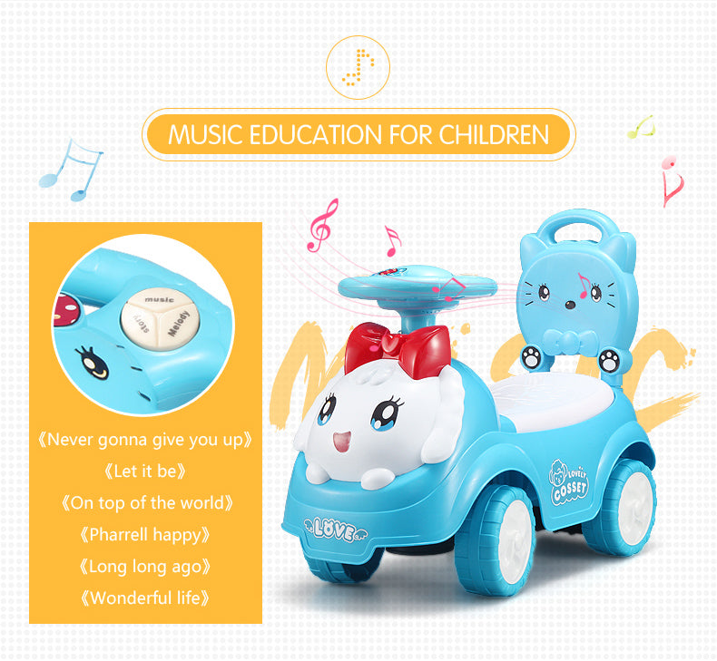 Hello Kitty Children Ride On Push Car - Trendytoys